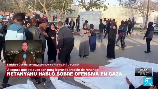 Informe desde Jerusalén: Netanyahu asegura que las negociaciones con Hamás solo serán bajo fuego