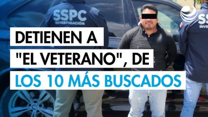Detienen a "El Veterano", uno de los 10 más buscados por el FBI