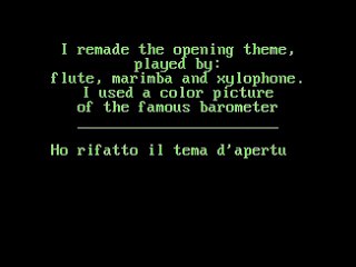 #006 RAI - Previsioni del tempo con Bernacca [Ricostruzione].