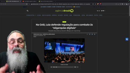 LULA critica BIG TECHS e as CHAMA de "OLIGOPÓLIO DIGITAL" porque NÃO QUEREM OBEDECER ORDENS DELE
