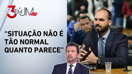 Segré sobre Eduardo Bolsonaro se licenciar e ir para EUA: “Vai chamar atenção de muita gente”