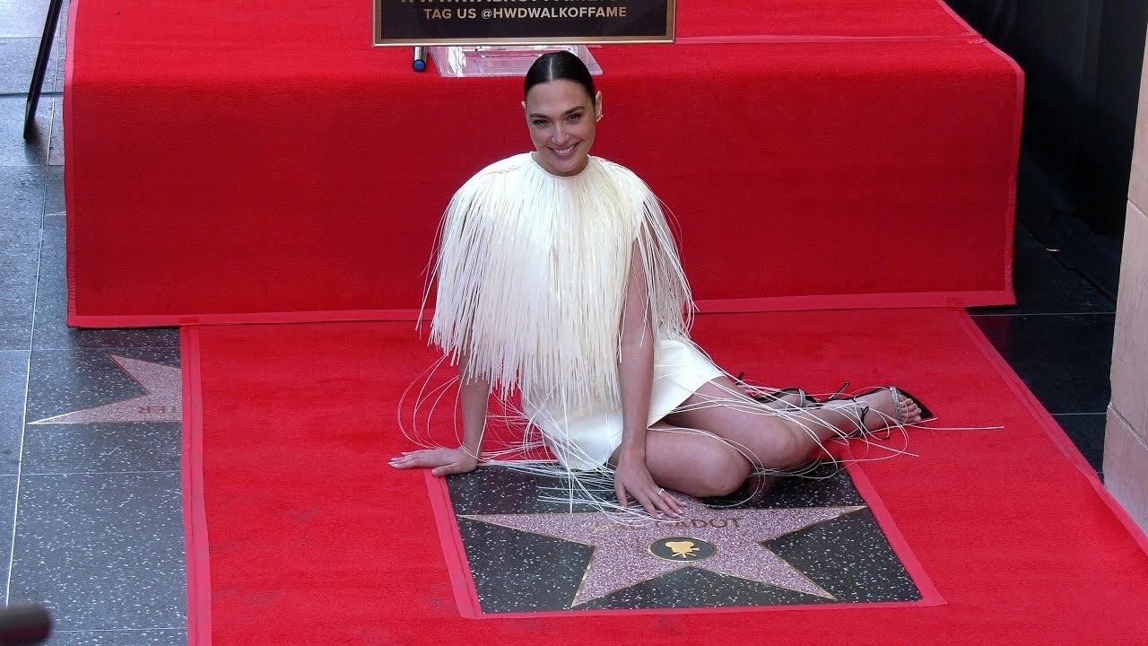 Gal Gadot honored with star on the Hollywood Walk of Fame