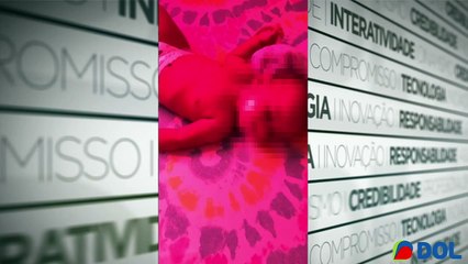 b'Me coloca fita adesiva na boca de bebaa de seis meses'