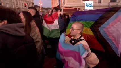 Budapest több pontján tüntettek a Pride betiltása miatt