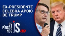 Bolsonaro agradece Donald Trump por abrigar Eduardo nos Estados Unidos