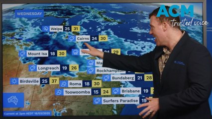 Heating up in the south-east, rain continues in Queensland