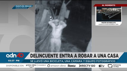 Un joven mazatleco que vive de tomar fotos a turistas, fue víctima de un robo en su casa