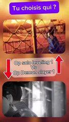 Op Solo levening Vs Op Demon slayer