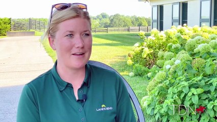 Zenyatta and Her Candy Ride Filly at Lane's End Farm