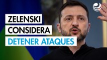 Zelenski considera apoyar propuesta de Trump y detener ataques a infraestructura energética Rusa