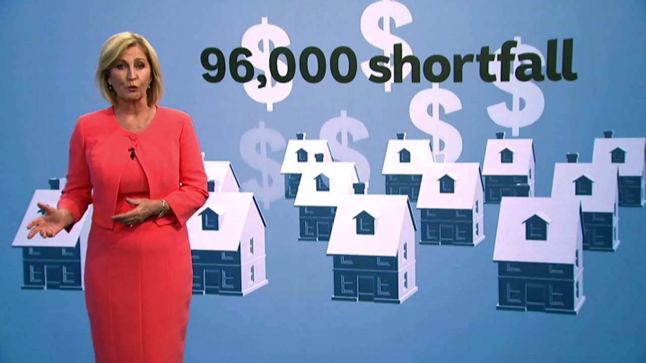 Queensland housing crisis falls well short of national target