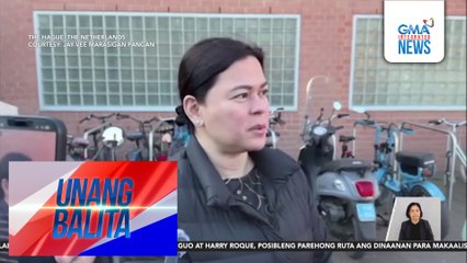 VP Duterte, bumisita ulit kay FPRRD sa Scheveningen Prison; sinabing "in good spirits" ang ama | Unang Balita