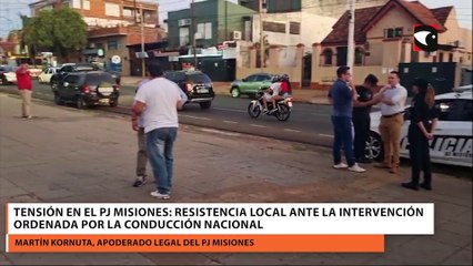 Tensión en el PJ Misiones: resistencia local ante la intervención ordenada por la conducción nacional