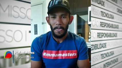 b'Rafael Alves envia recado para os fs'