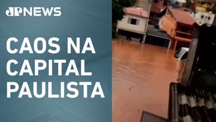 Temporal deixa toda a cidade de São Paulo em alerta