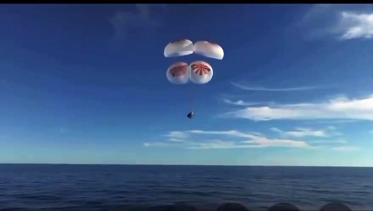 Astronautas que tenía nueve meses en la Estación Espacial llegan a la Tierra