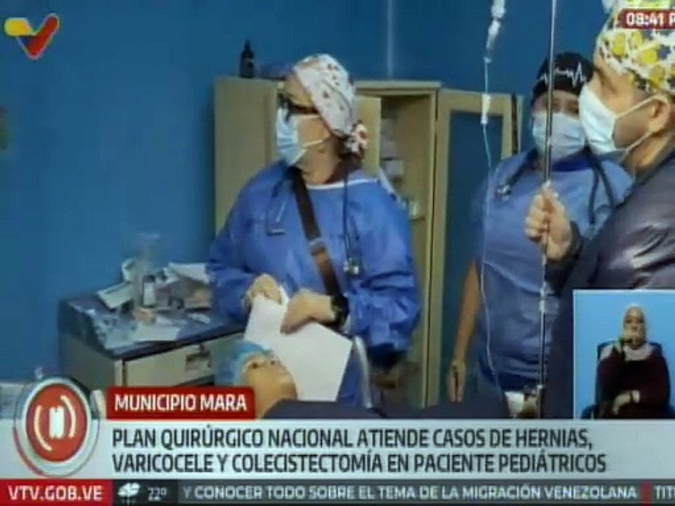 Zulia | Pacientes pediátricos son favorecidos a través del Plan Quirúrgico Nacional