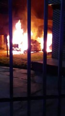 b'Morador tem carro incendiado no 40 horas'
