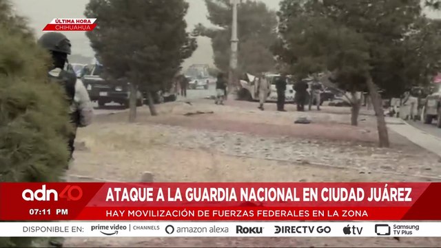 🚨¡Última Hora! Elementos de la Guardia Nacional fueron atacados por sujetos armados en Chihuahua