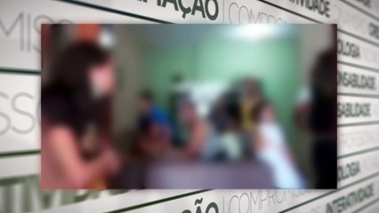 b'Jovem acusado de mandar matar o pai a9 preso no velb3rio da vadtima'
