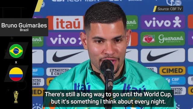 'Something I dream about every night' - Guimaraes aiming to win Brazil's sixth World Cup