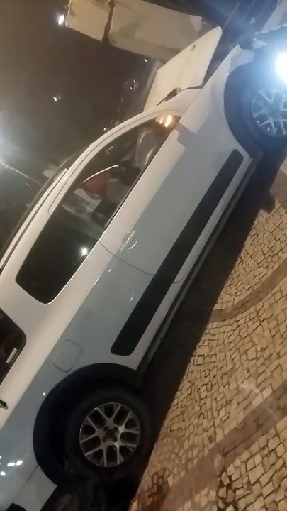 b'Mulher bate com carro no bosque'