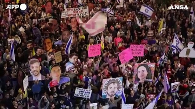 Israele, nuova manifestazione a Tel Aviv per il rilascio degli ostaggi