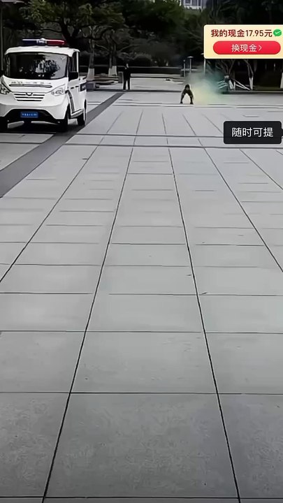amazing stunt by a little girl.