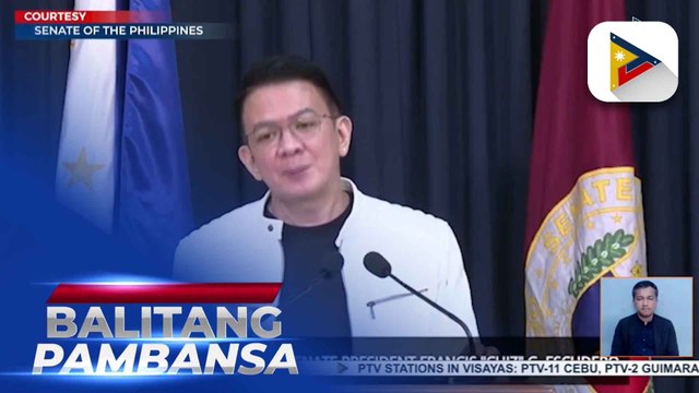 SP Escudero, nilinaw na hindi makaaapekto sa impeachment trial ni VP Duterte ang paglilitis ng ICC sa kanyang ama
