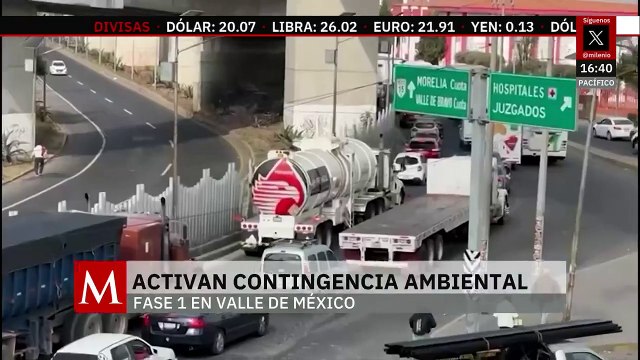 Activan la contingencia ambiental debido a los altos índices de contaminantes