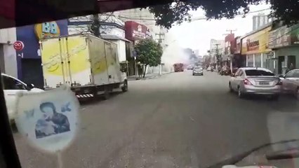 b'Incaandio no Pa1tio Shopping'