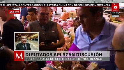 Nuevamente, diputados posponen solicitud de desafuero contra Cuauhtémoc Blanco