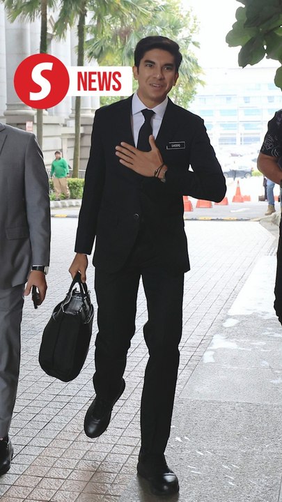 Syed Saddiq attends appeal to overturn jail sentence, caning, fine
