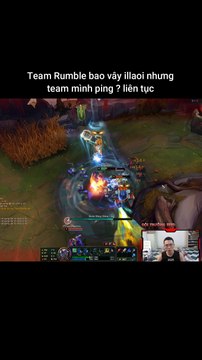 Team Rumble bao vây illaoi nhưng team mình ping liên tục #rumble #illaoi #lienminhhuyenthoai #leagueoflegends