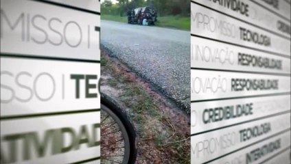 b'Mulher morre atropelada por viatura da Rotam'