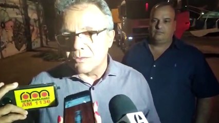 b'Prefeito de Bela9m se pronuncia sobre a queda da passarela'