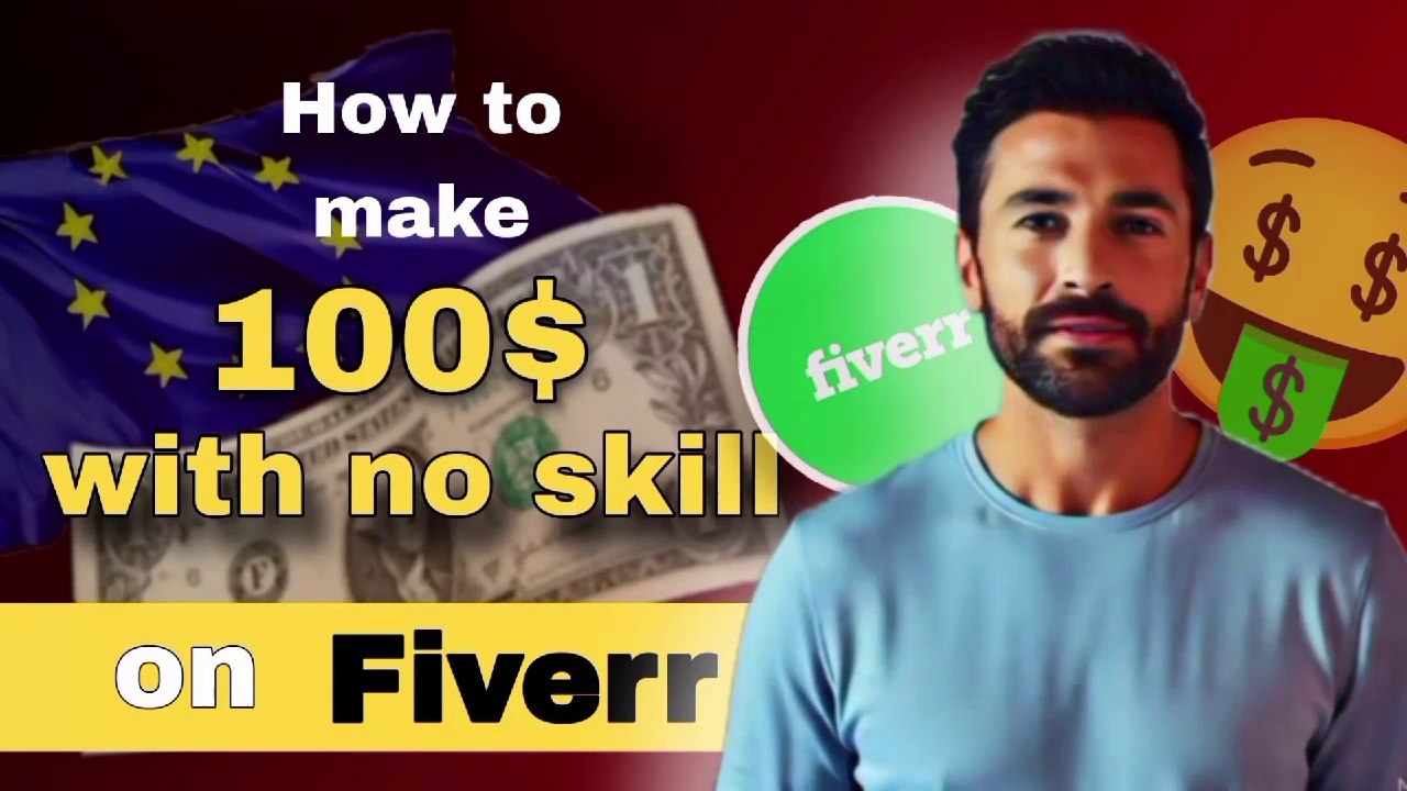 How to Make $100 a Day on Fiverr with No Skills in Europe| Beginner's Guide to Online Freelancing .#viral#trending.