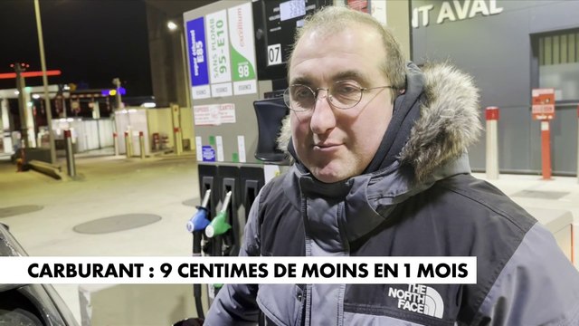 Carburant : neuf centimes de moins en un mois