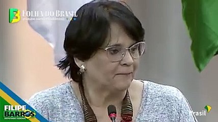 b'Ministra Damares diz que as meninas do Marajb3 so abusadas por falta de calcinha '