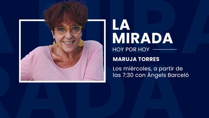 Maruja Torres: "La Unión Europea tiene que armarse, lo primero de todo, con autoridad moral"