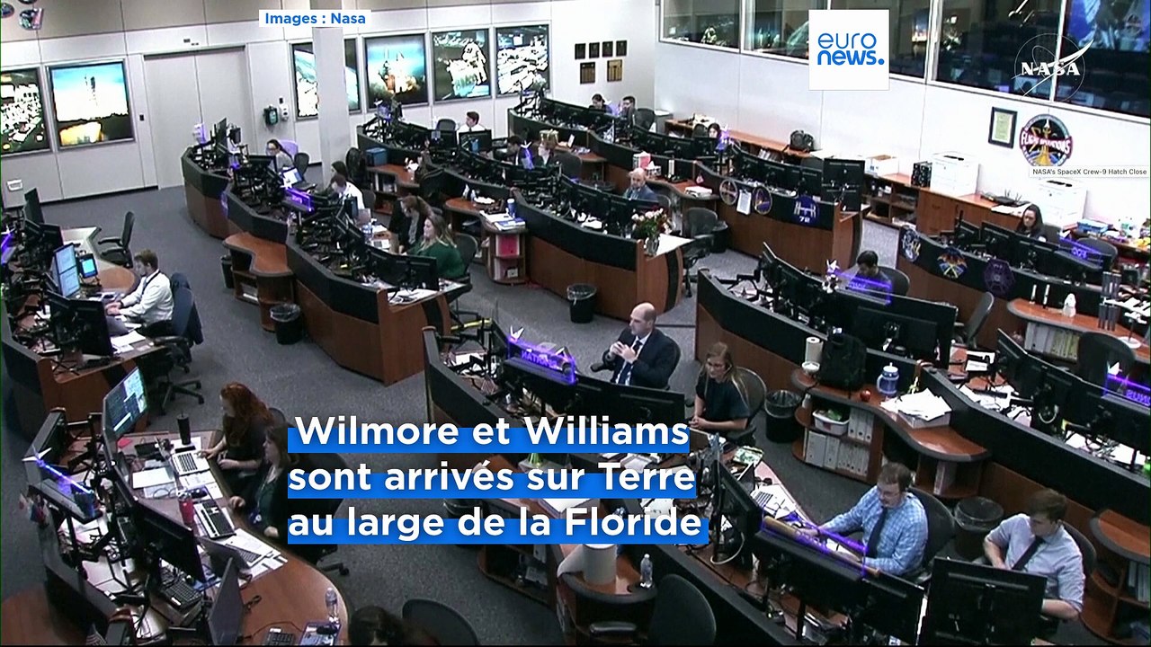 Les astronautes de la NASA retournent sur Terre après 9 mois dans l'espace
