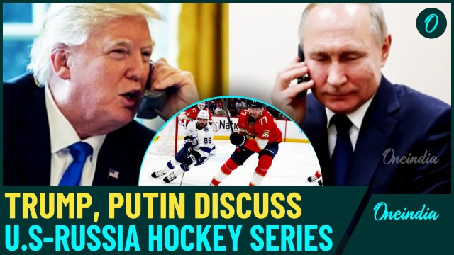 Trump And Putin Discuss U.S-Russia Hockey Series During Call | NHL Unaware Of Conversation