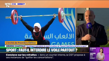Voile/sport: “On ne peut pas avoir une adaptation à géométrie variable de la religion”, estime le sociologue Médéric Chapitaux