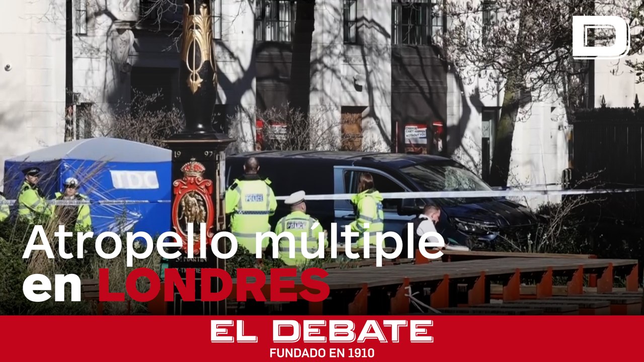 Una persona muere y varias resultan heridas tras un atropello masivo en Londres