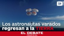 Los astronautas varados vuelven a casa después de pasar nueve meses en la Estación Espacial Internacional