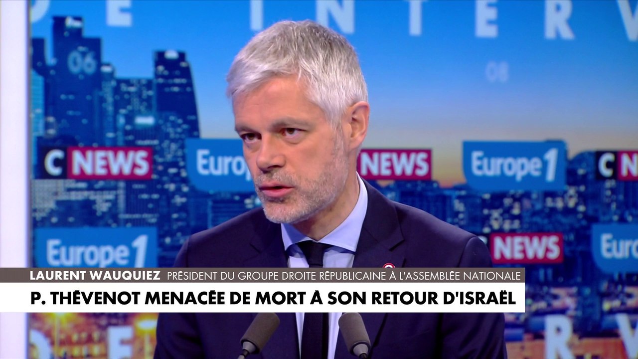 Laurent Wauquiez : «Je suis contre la primaire, la primaire est un poison, une machine à division»