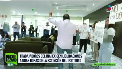 En medio de protestas el INAI sesionó por última vez en su historia
