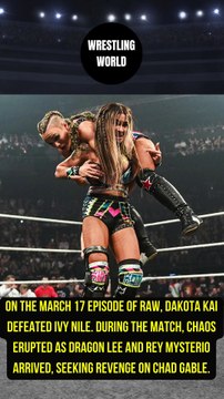 Dakota Kai defeated Ivy Nile on WWE Raw.