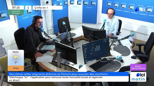 Je filme ma formation : les aides-soignants de la Drôme participent à un concours national