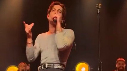 Damiano David, show a Los Angeles: ecco la travolgente interpretazione di Voices